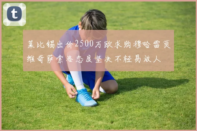 莱比锡出价2500万欧求购穆哈雷莫维奇萨索洛态度坚决不轻易放人